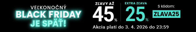 Zľavy až 45 % + naviac zľava 25 %