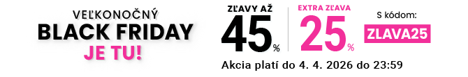 Zľavy až 45 % + naviac zľava 25 %