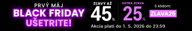 Zľavy až 45 % + naviac zľava 25 %