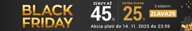 Zľavy až 45 % + naviac zľava 25 %