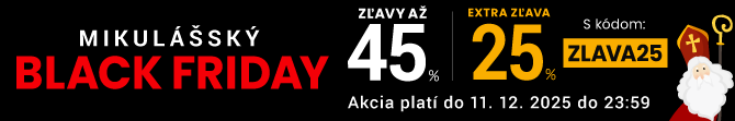 Zľavy až 45 % + naviac zľava 25 %