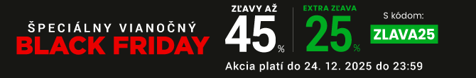Zľavy až 45 % + naviac zľava 25 %