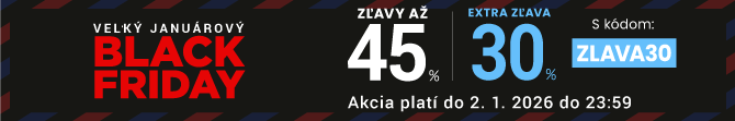 Zľavy až 45 % + naviac zľava 30 %