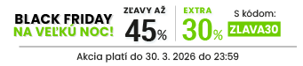 Zľavy až 45 % + naviac zľava 30 %