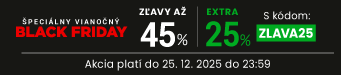 Zľavy až 45 % + naviac zľava 25 %