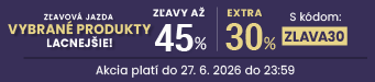 Zľavy až 45 % + naviac zľava 25 %