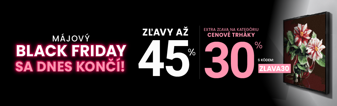 Zľavy až 45 % + naviac zľava 30 %