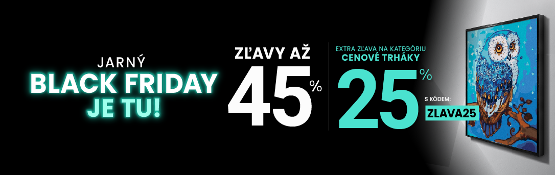 Zľavy až 45 % + naviac zľava 25 %