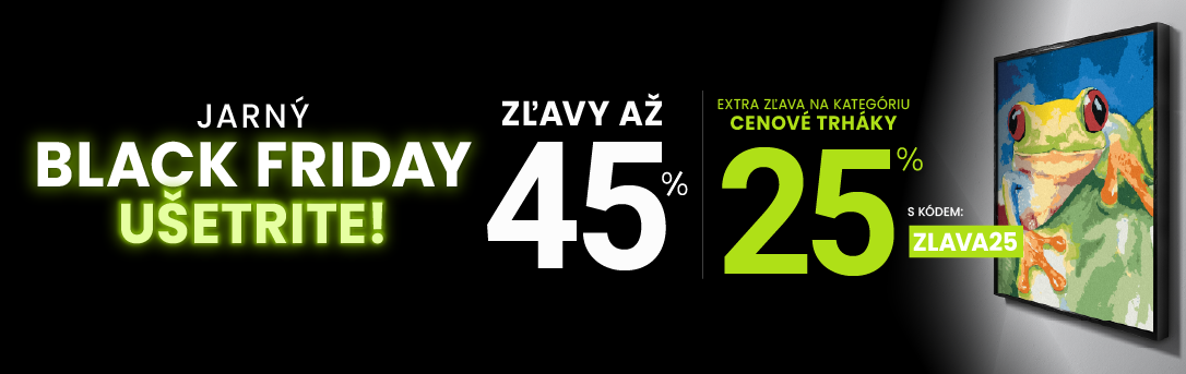 Zľavy až 45 % + naviac zľava 25 %