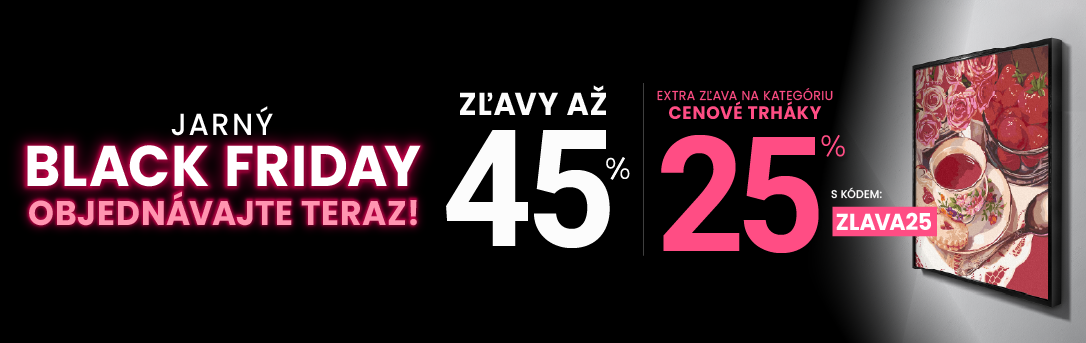 Zľavy až 45 % + naviac zľava 25  %