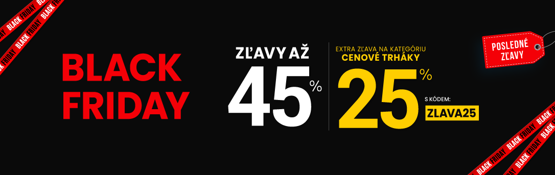 Zľavy až 45 % + naviac zľava 25 %