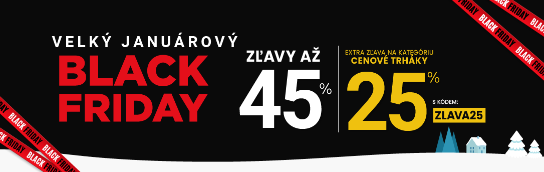 Zľavy až 45 % + naviac zľava 25 %