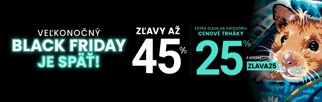 Zľavy až 45 % + naviac zľava 25 %