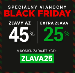 Zľavy až 45 % + naviac zľava 25 %