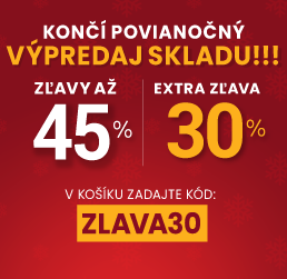 Zľavy až 45 % + naviac zľava 30 %