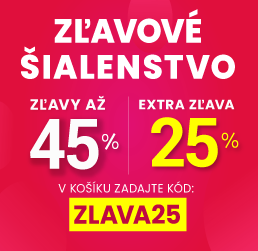 Zľavy až 45 % + naviac zľava 25 %
