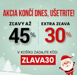 Zľavy až 45 % + naviac zľava 30 %