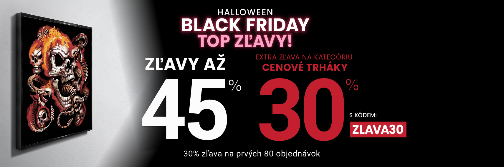 Zľavy až 45 % + naviac zľava 30 %