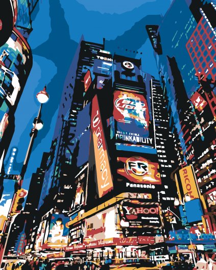 Maľovanie podľa čísel - V NEW YORKU