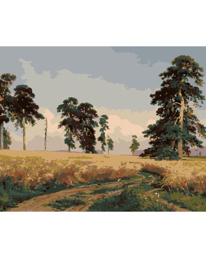 Maľovanie podľa čísel - ŽITO (IVAN SHISHKIN)