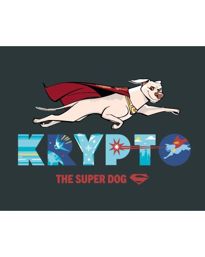 Maľovanie podľa čísel - KRYPTO SUPERPES (DC LIGA SUPERMAZNÁČIKOV)