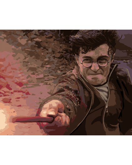 Maľovanie podľa čísel - HARRY POTTER V SÚBOJI S VOLDEMORTOM