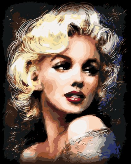 Maľovanie podľa čísel - MARILYN MONROE