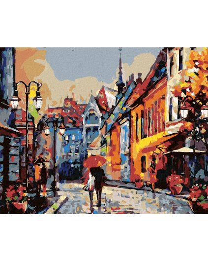 Diamantové maľovanie - PRECHÁDZKA PO BUDAPEŠTI