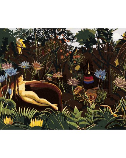 Diamantové maľovanie - SEN (HENRI ROUSSEAU)