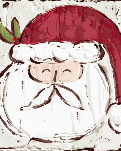 Diamantové maľovanie - SANTA (HALEY BUSH)