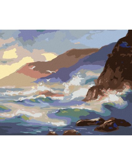 Diamantové maľovanie - MORSKÉ ÚTESY (D. RUSTY RUST)