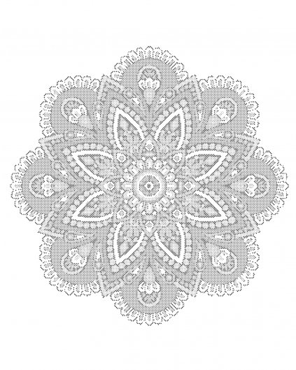 Bodkovanie - MANDALA VI