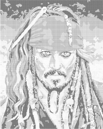 Bodkovanie - JACK SPARROW I