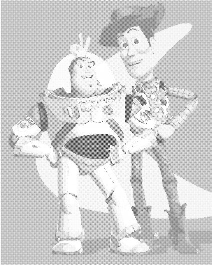 Bodkovanie - WOODY A BUZZ (PRÍBEH HRAČIEK)