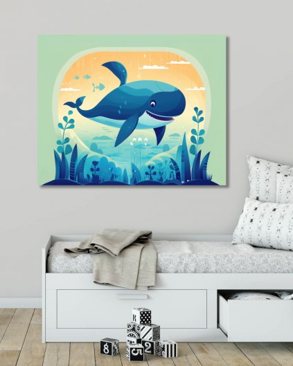 Obrazy na stenu - Žralok