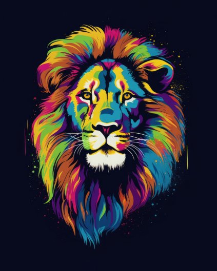Obrazy na stenu - Rozmanitý lev