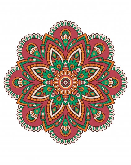 Maľovanie podľa čísel - MANDALA VI