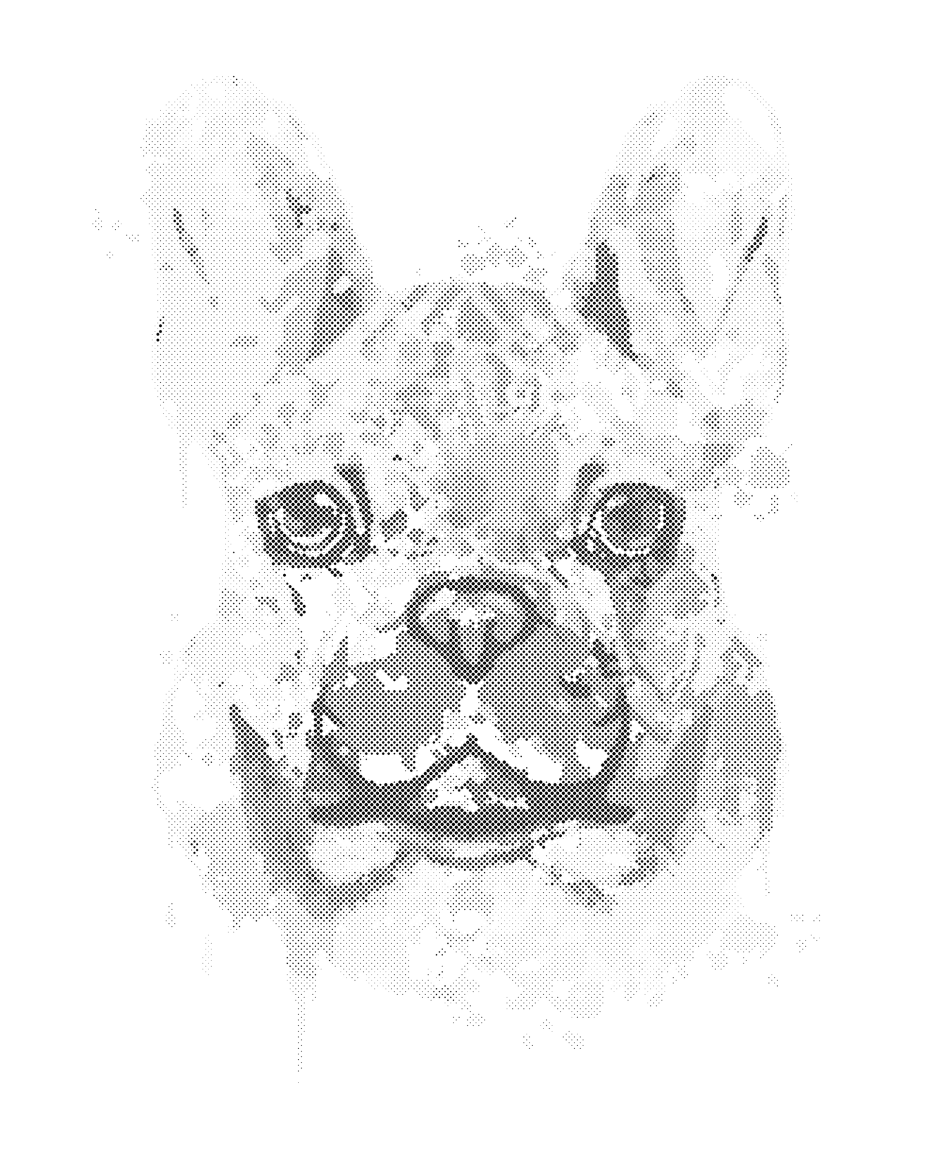 zuty Bodkovanie - MAĽOVANÝ BULDOČEK Rámovanie: vypnuté plátno na rám, Rozmer: 80x100 cm.
Výsledkom je obraz, ktorý z diaľky vyzerá ako klasická kresba, ale zblízka odhalí svoju jedinečnú štruktúru.
Či už hľadáte obraz s prírodnou tematikou, filmové postavy, kvety, zvieratá, abstrakcie alebo dokonca repliky slávnych maliarskych diel - máme pre vás niečo pripravené!