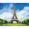 Maľovanie podľa čísel - EIFFELOVA VEŽA A JASNÁ MODRÁ OBLOHA