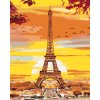 Maľovanie podľa čísel - EIFFELOVA VEŽA V JESENNÝCH FARBÁCH
