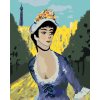 Maľovanie podľa čísel - ŽENA V PARKU PRED EIFFELOVOU VEŽOU