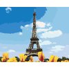 Maľovanie podľa čísel - EIFFELOVA VEŽA A TULIPÁNY