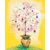 Maľovanie podľa čísel - VEĽKONOČNÝ STROM S VAJÍČKAMI