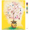 Maľovanie podľa čísel - VEĽKONOČNÝ STROM S VAJÍČKAMI