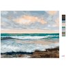 Maľovanie podľa čísel - PLÁŽ S VEĽKÝMI VLNAMI