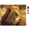 Maľovanie podľa čísel - LEV MOZAIKA