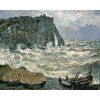 Maľovanie podľa čísel - PRÍBOJ V ÉTRETAT (CLAUDE MONET)