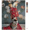 Maľovanie podľa čísel - PANI MONETOVÁ V JAPONSKOM KIMONE (CLAUDE MONET)