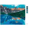 Maľovanie podľa čísel - JAZERO A HORY