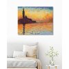 Maľovanie podľa čísel - SAN GIORGIO MAGGIORE ZA SÚMRAKU (CLAUDE MONET)